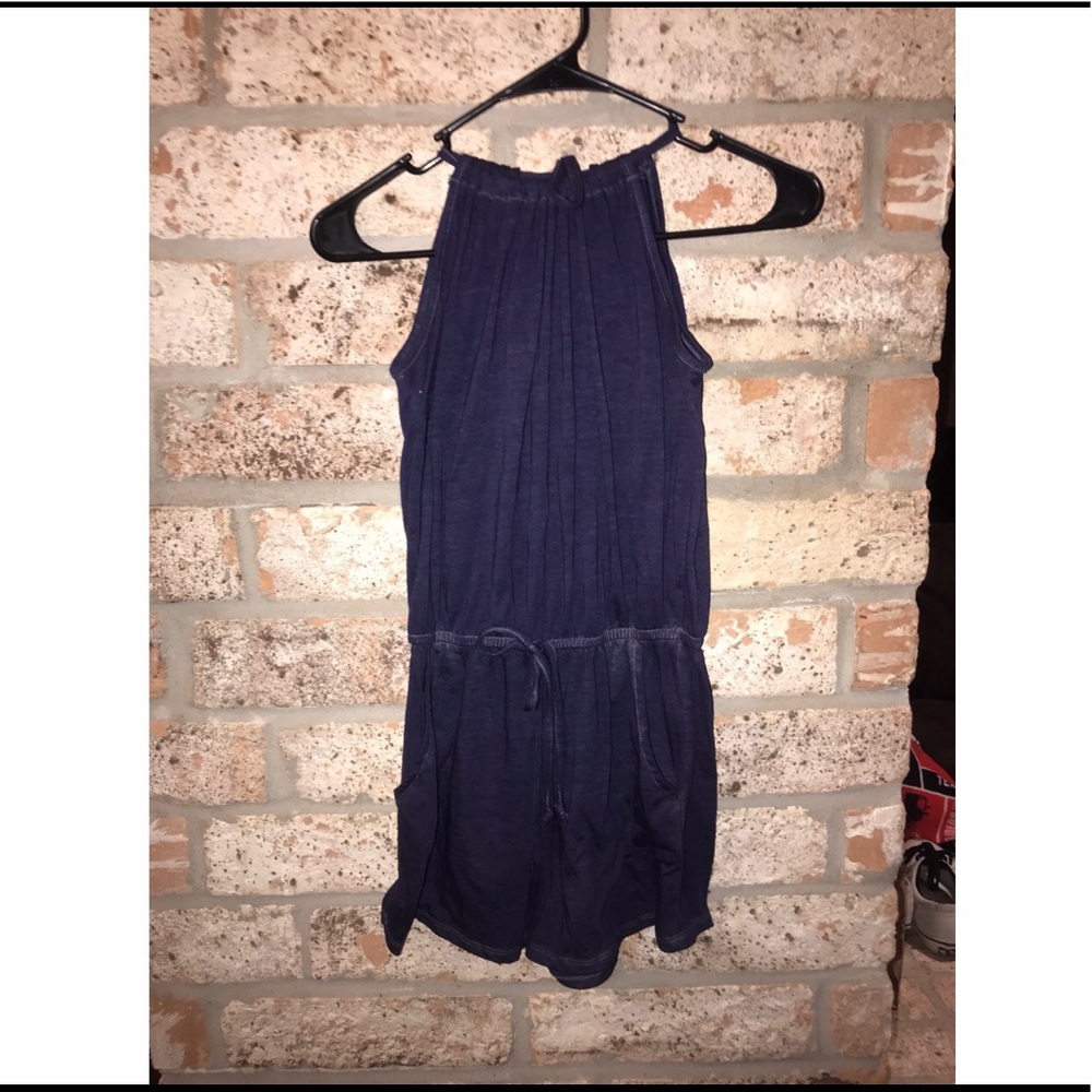 Dark blue romper